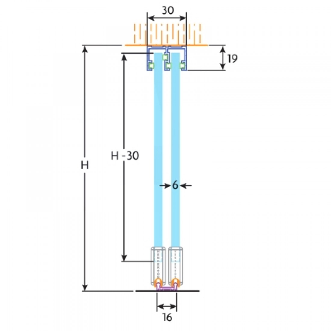 Henderson Zenith Sliding Glass Door Gears